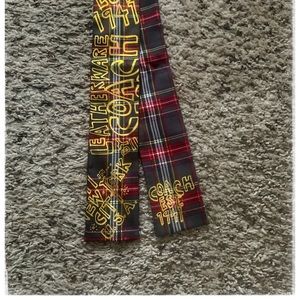 Coach plaid medium scarf